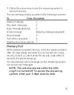 Preview for 75 page of GE DECT 00018 User Manual