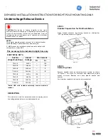 Preview for 1 page of GE DEH41552 Installation Instruction