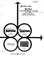 Предварительный просмотр 1 страницы GE Delta-S Maintenance Manual