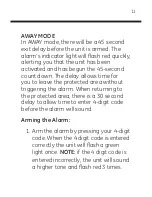 Preview for 11 page of GE DeluxeDoorAlarm User Manual