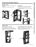 Предварительный просмотр 19 страницы GE DFE Owner'S Manual & Installation Instructions