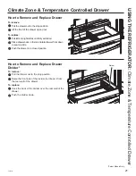 Предварительный просмотр 21 страницы GE DFE Owner'S Manual & Installation Instructions