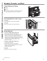 Предварительный просмотр 22 страницы GE DFE Owner'S Manual & Installation Instructions