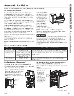 Предварительный просмотр 23 страницы GE DFE Owner'S Manual & Installation Instructions