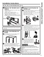 Предварительный просмотр 29 страницы GE DFE Owner'S Manual & Installation Instructions