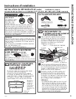 Предварительный просмотр 89 страницы GE DFE Owner'S Manual & Installation Instructions