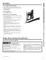 Preview for 13 page of GE DFE28 series Owner'S Manual & Installation Instructions