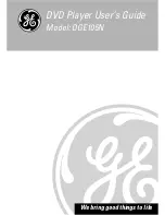 Preview for 1 page of GE DGE105N User Manual