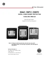 GE DIAC Instruction Manual preview