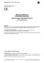 Предварительный просмотр 2 страницы GE Digital Energy STS-400-100-3 Installation And Operating Manual