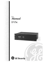 Preview for 1 page of GE Digital Video Storage System User Manual
