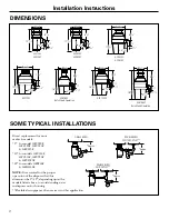 Preview for 8 page of GE Disposall GFB1000F Series Owner'S Manual & Installation Instructions