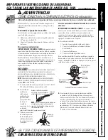 Preview for 15 page of GE Disposall GFB1000F Series Owner'S Manual & Installation Instructions