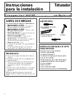 Preview for 16 page of GE Disposall GFB1000F Series Owner'S Manual & Installation Instructions