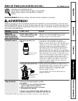 Preview for 23 page of GE Disposall GFB1000F Series Owner'S Manual & Installation Instructions