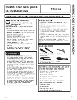 Preview for 39 page of GE DISPOSALL GFB760N Owner'S Manual And Installation Instructions