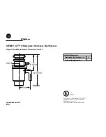 Preview for 1 page of GE Disposall GFC320V Dimensional Information