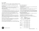 Preview for 2 page of GE DLLLR33EJ Dimensions And Installation Information