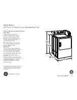 GE DMCD330GHWC Dimensions And Installation Information preview