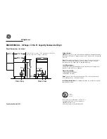 GE DNCD450EAWC Specifications предпросмотр