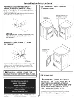 Preview for 16 page of GE DNCD450GG0WC Installation Manual