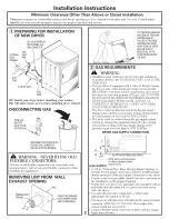 Preview for 18 page of GE DNCD450GG0WC Installation Manual