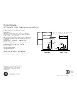 GE DNCD450GGWC Dimensions And Installation Information preview