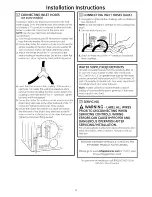 Preview for 8 page of GE DNCK440EG7WC Installation Instructions Manual