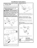 Preview for 7 page of GE DNCK440GG9WC Installation Instructions Manual