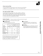 Preview for 7 page of GE DOE7200S Use And Care Manual