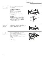 Preview for 14 page of GE Double-Door Owner'S Manual