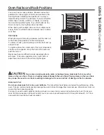 Preview for 9 page of GE Double Wall Oven Owner'S Manual