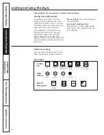 Preview for 12 page of GE DPGT650EHMG - 27" Electric Dryer Owners And Installation Manual