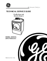 Preview for 1 page of GE DPGT750EC/GC Technical Service Manual