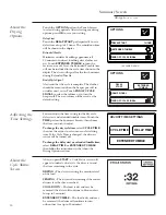 Preview for 10 page of GE DPGT750ECPL - Profile Harmony 7.3 cu. Ft. Electric Dryer Owner'S Manual