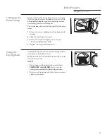 Preview for 15 page of GE DPGT750ECPL - Profile Harmony 7.3 cu. Ft. Electric Dryer Owner'S Manual