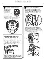 Предварительный просмотр 39 страницы GE DPVH880EJMG - 27" Electric Dryer Owner'S Manual & Installation Instructions