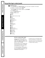 Предварительный просмотр 8 страницы GE DPVH890EJMG - Profile 27" Electric Dryer Owner'S Manual And Installation Instructions