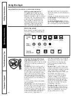 Предварительный просмотр 12 страницы GE DPVH890EJMG - Profile 27" Electric Dryer Owner'S Manual And Installation Instructions