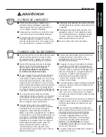 Предварительный просмотр 105 страницы GE DPVH890EJMG - Profile 27" Electric Dryer Owner'S Manual And Installation Instructions