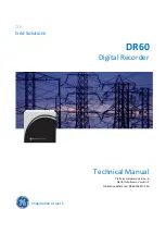 Preview for 1 page of GE DR60 Technical Manual