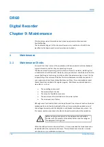 Preview for 102 page of GE DR60 Technical Manual