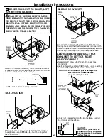 Предварительный просмотр 6 страницы GE DRSR483EGWW Installation Instructions Manual