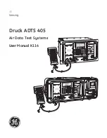 GE Druck ADTS 405 User Manual предпросмотр