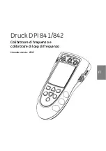 Предварительный просмотр 59 страницы GE Druck DPI 841 User Manual