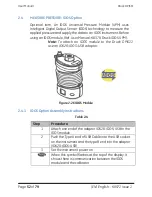 Предварительный просмотр 52 страницы GE Druck DPI611 User Manual