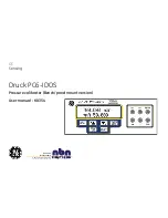 GE Druck PC6-IDOS User Manual preview