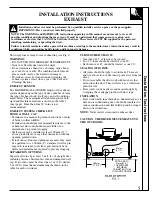 Preview for 5 page of GE Dryer Use And Care Manual With Installation Instructions