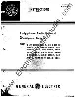 GE DS-19 Instructions Manual preview