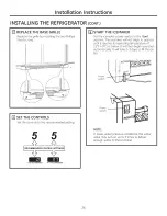 Предварительный просмотр 26 страницы GE DSE26JGEBCBB Owner'S Manual And Installation